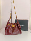 Chanel 25 mini size in burgundy