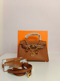 Hermes Mini Kelly in camel