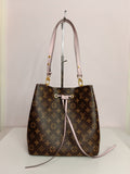 LV bucket bag in brown-pink