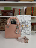 Lady Dior bag in pink