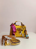 Hermes kelly small size in mustard