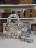 Lady Dior multi color bag