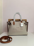 Coach tote bag in brown-beige