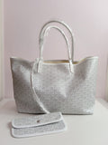 Goyard tote bag in white