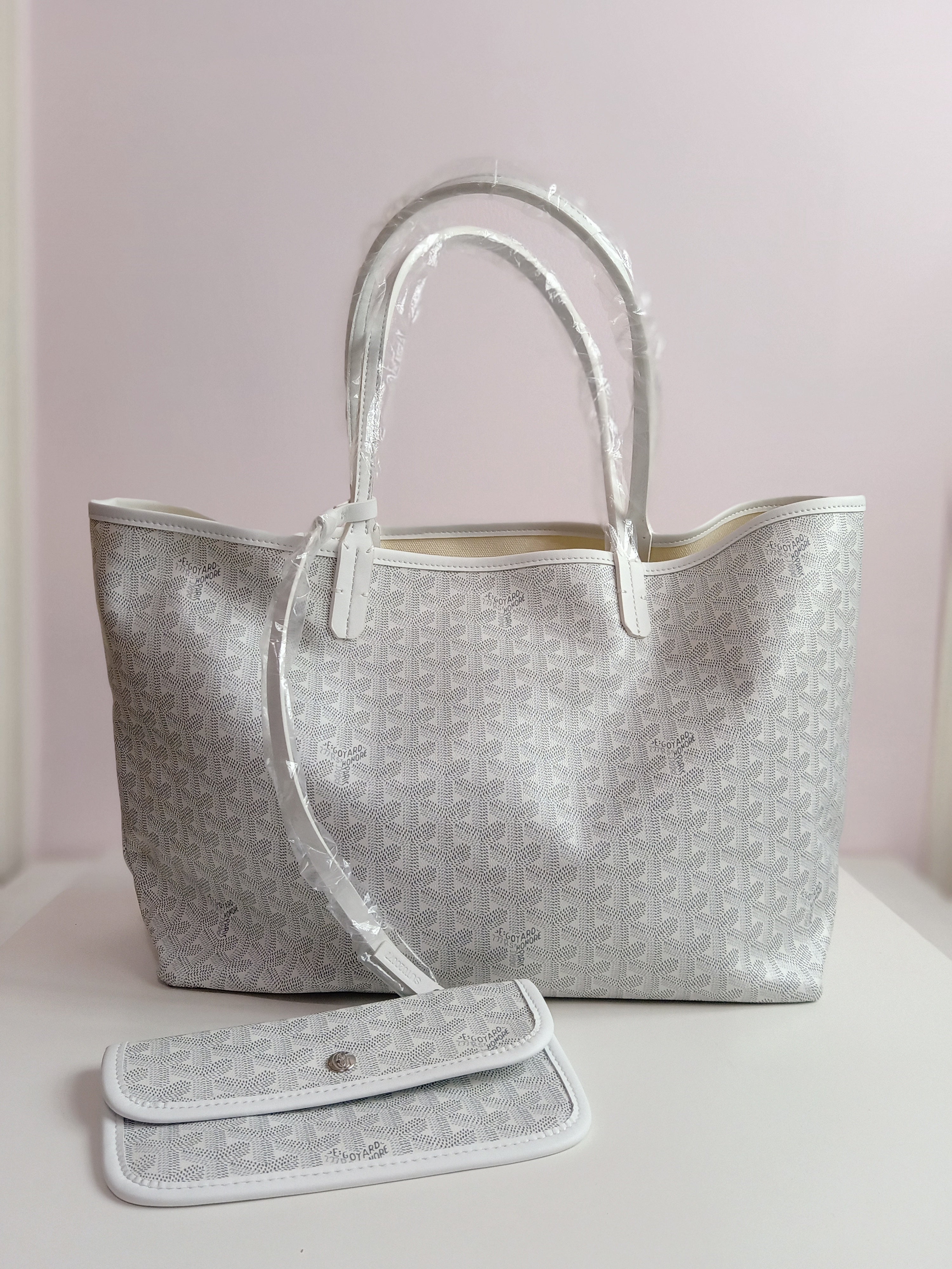 Goyard tote bag in white