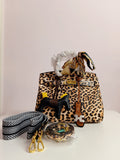 Hermes birkin small size in leopard