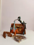 Hermes kelly small size in camel