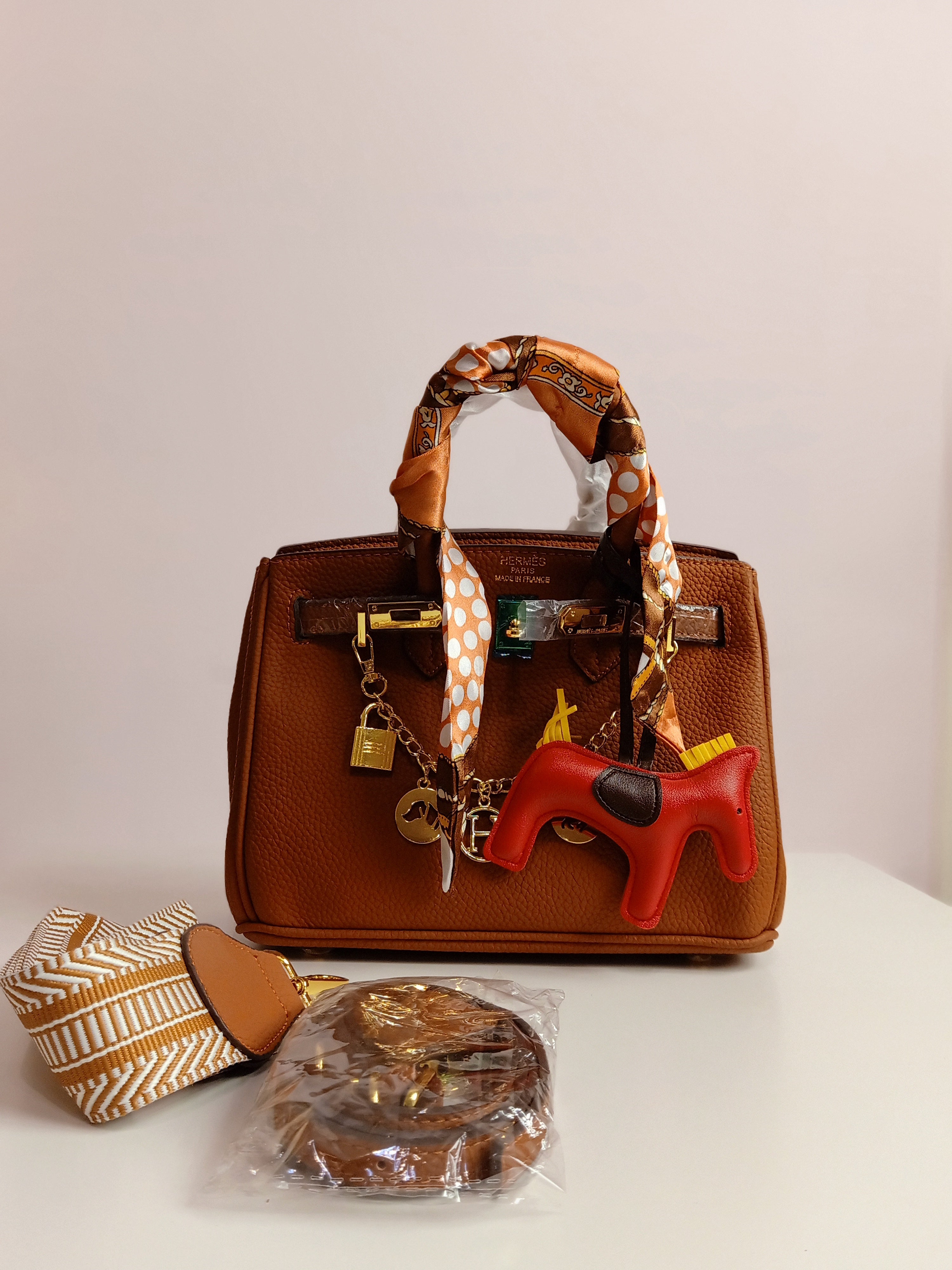 Hermes birkin small size in camel