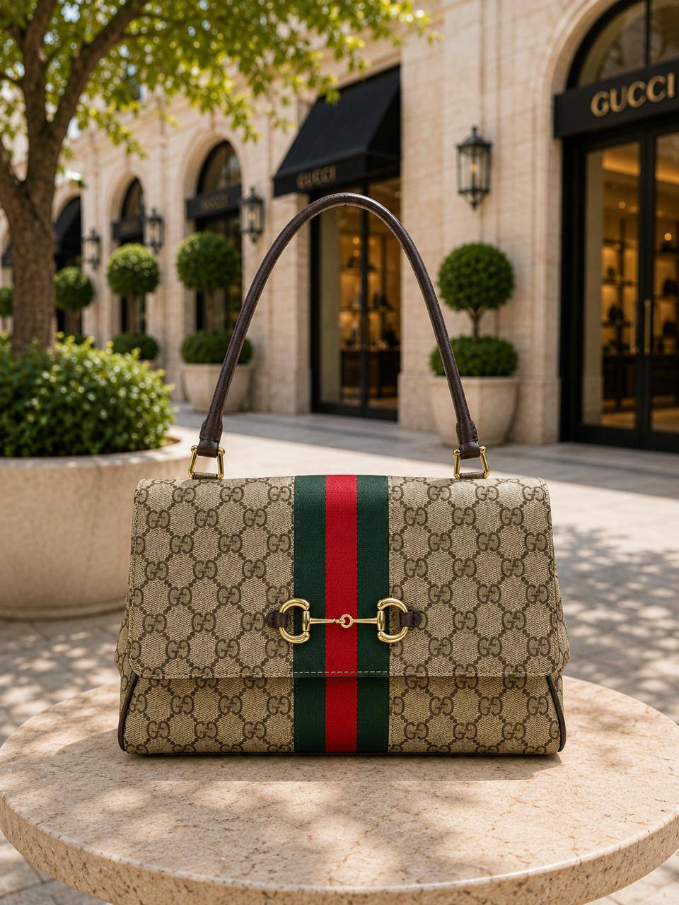 Gucci leather bag