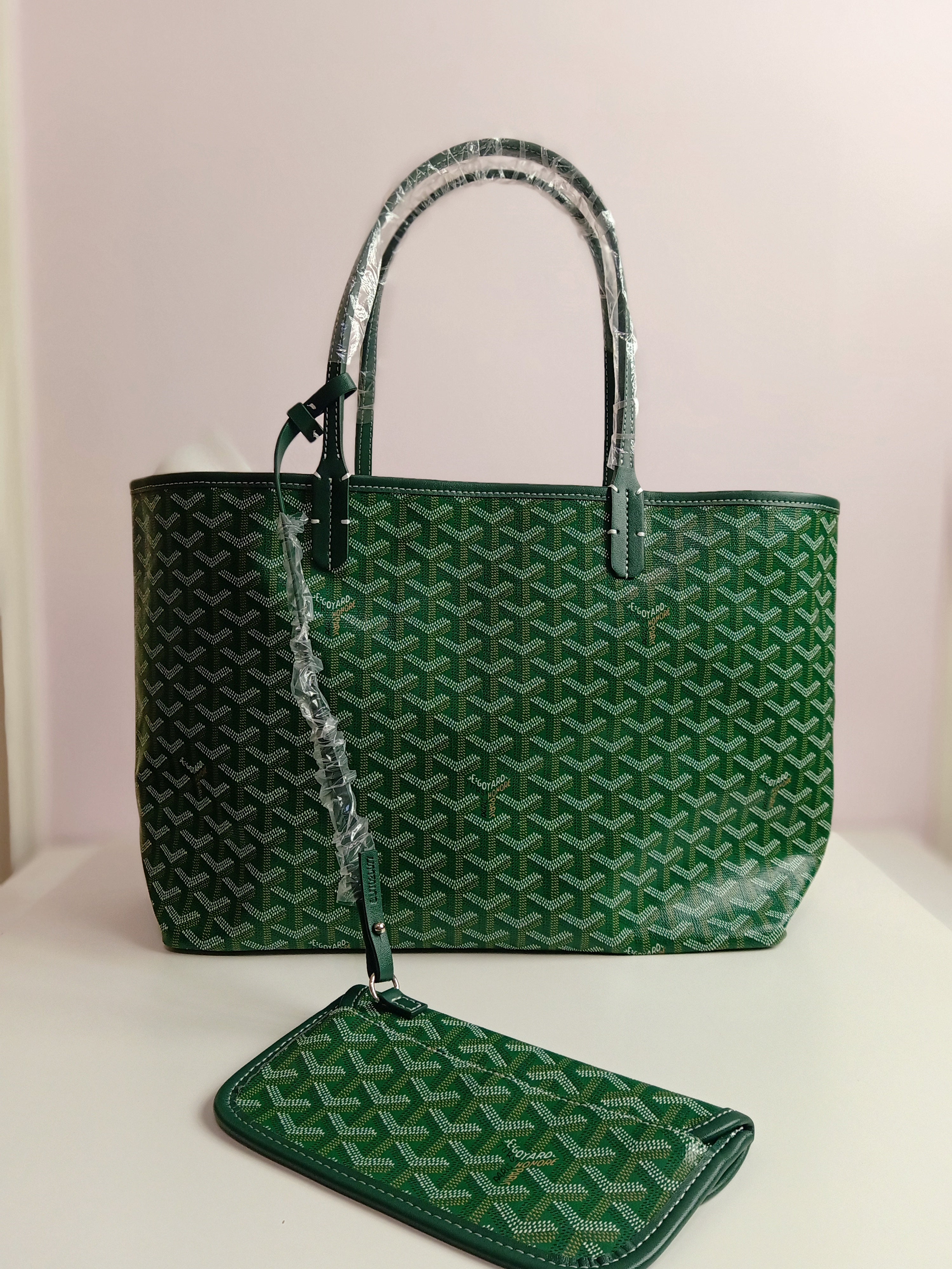 Goyard tote bag in green