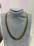 18 gold plated stainless steel necklace
