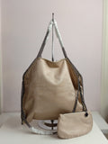 Stella McCartney in beige-silver