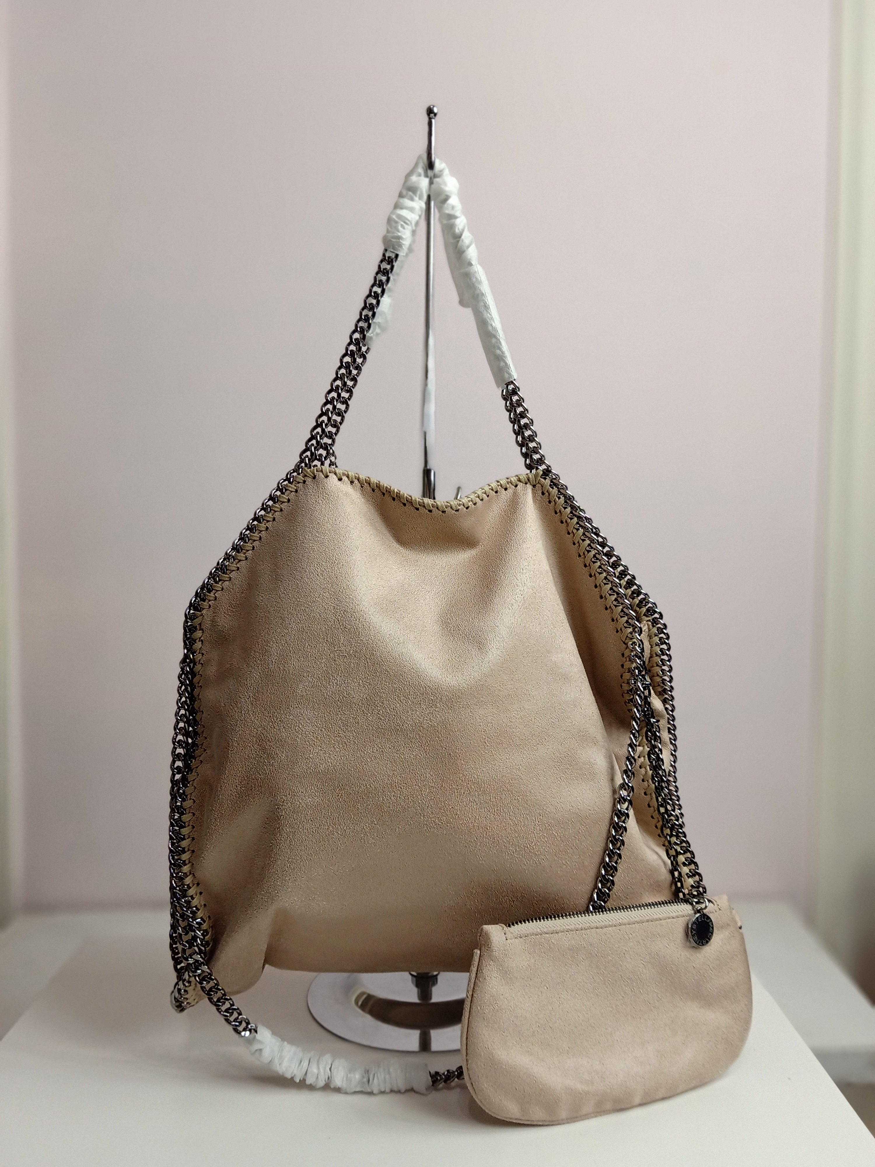 Stella McCartney in beige-silver