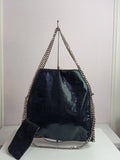 Stella McCartney in black-silver