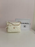 Chanel cross body in off white