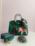 Hermes birkin small size in green