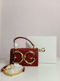 Dolce & Gabbana cross body bag in red