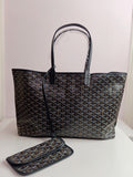 Goyard tote bag in black