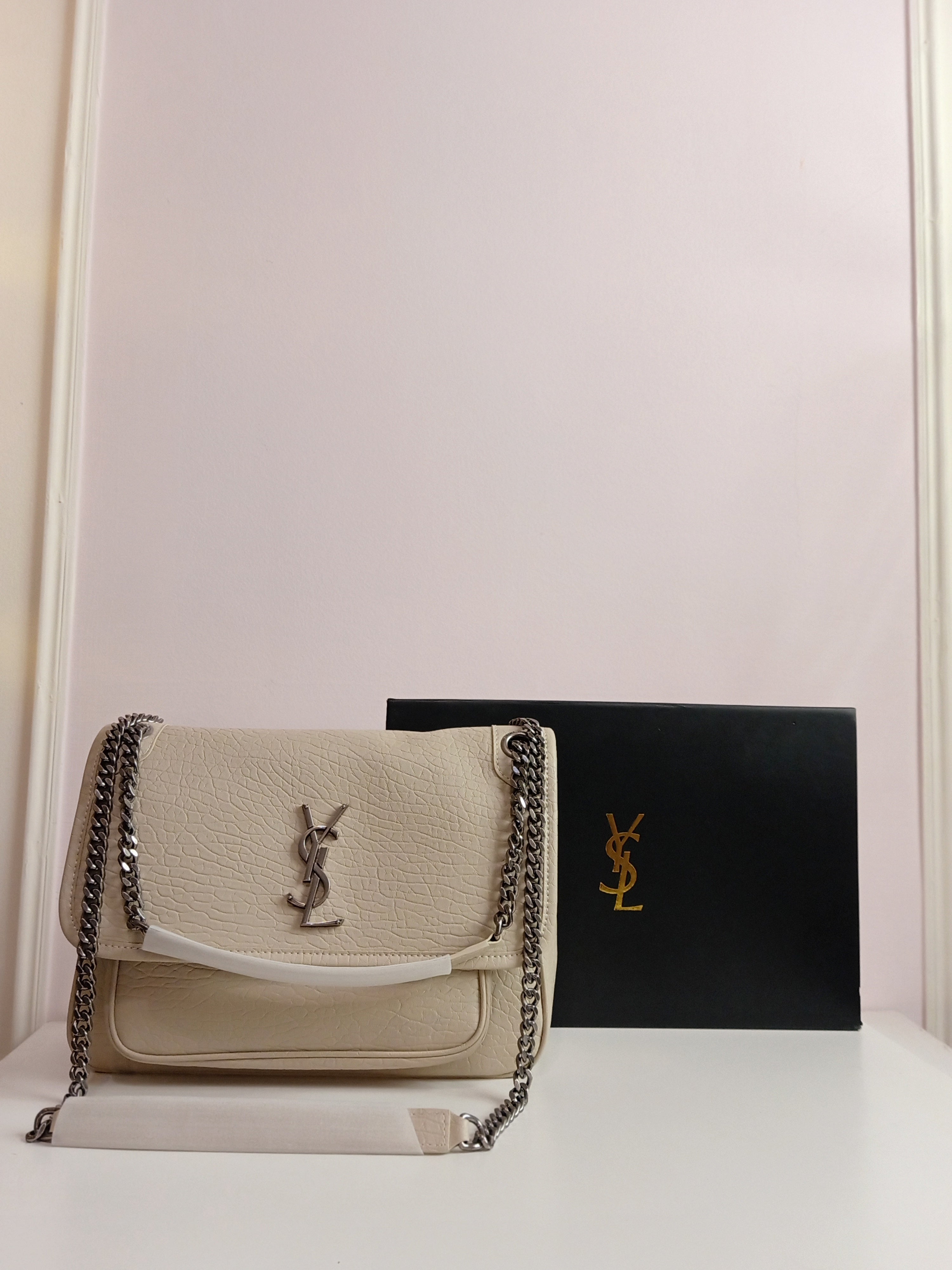 YSL medium size in beige