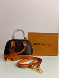LV alma small size in brown-camel