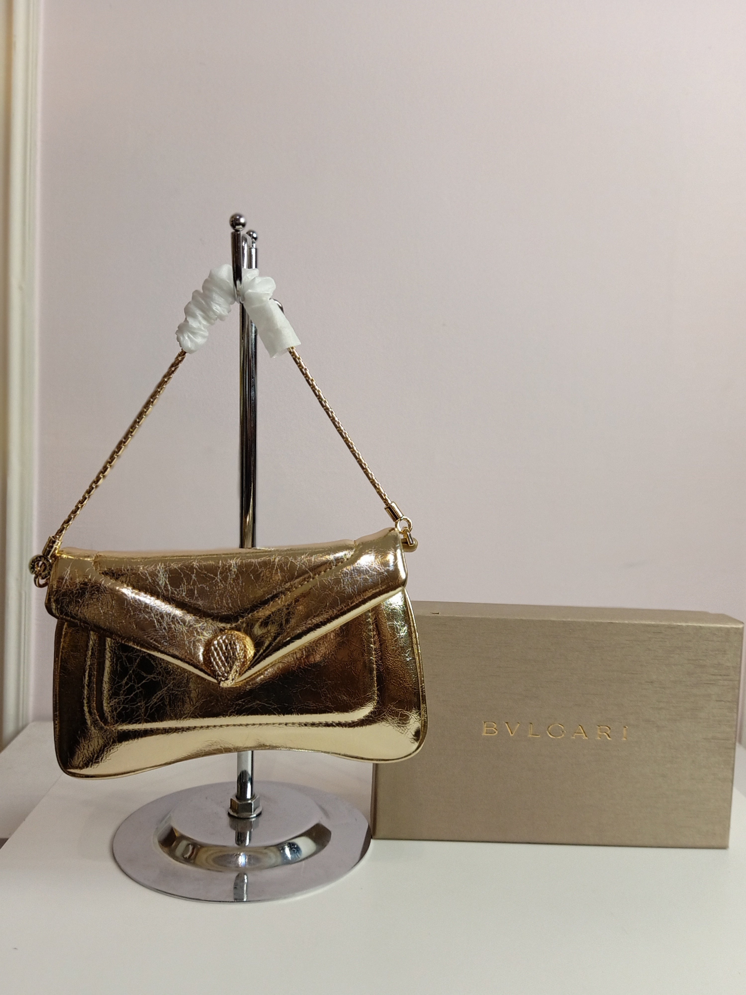 Bvlgari bag in gold
