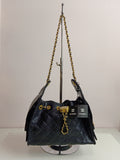 Chanel 25 mini size in black