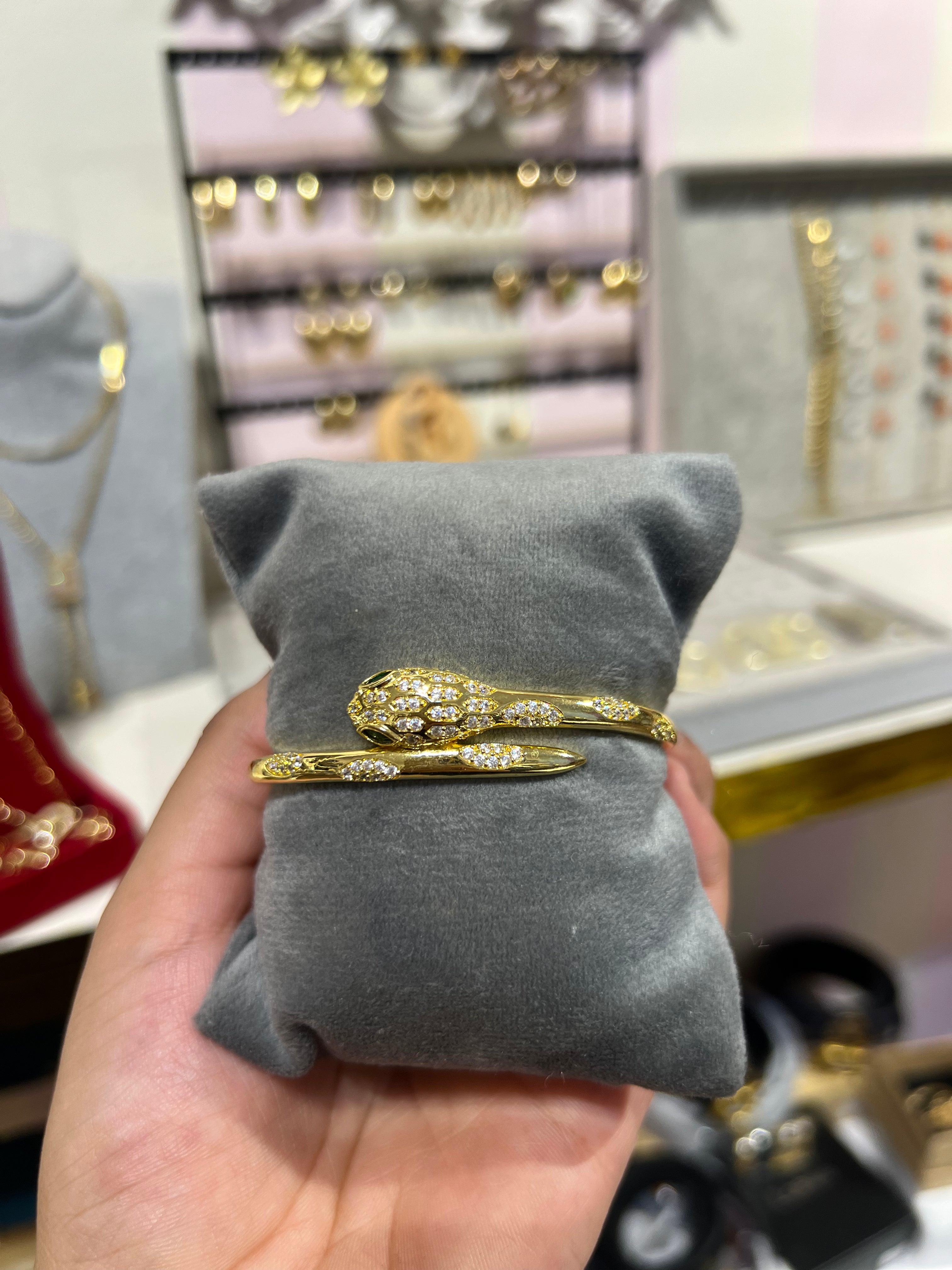 Bvlgari snake bangle