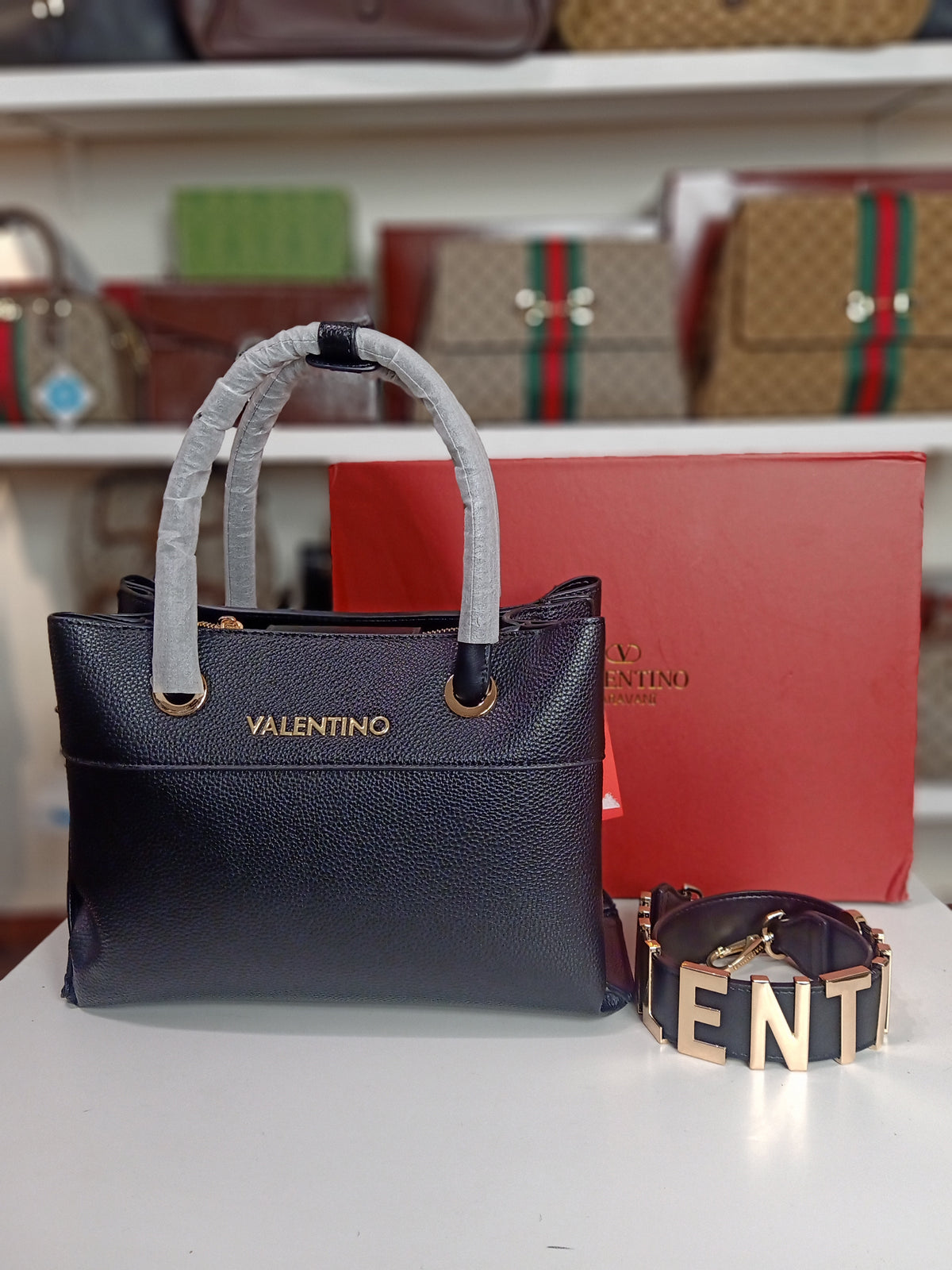 Valentino hand bag in black