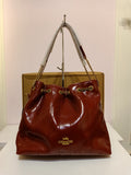 Coach tote bag in red