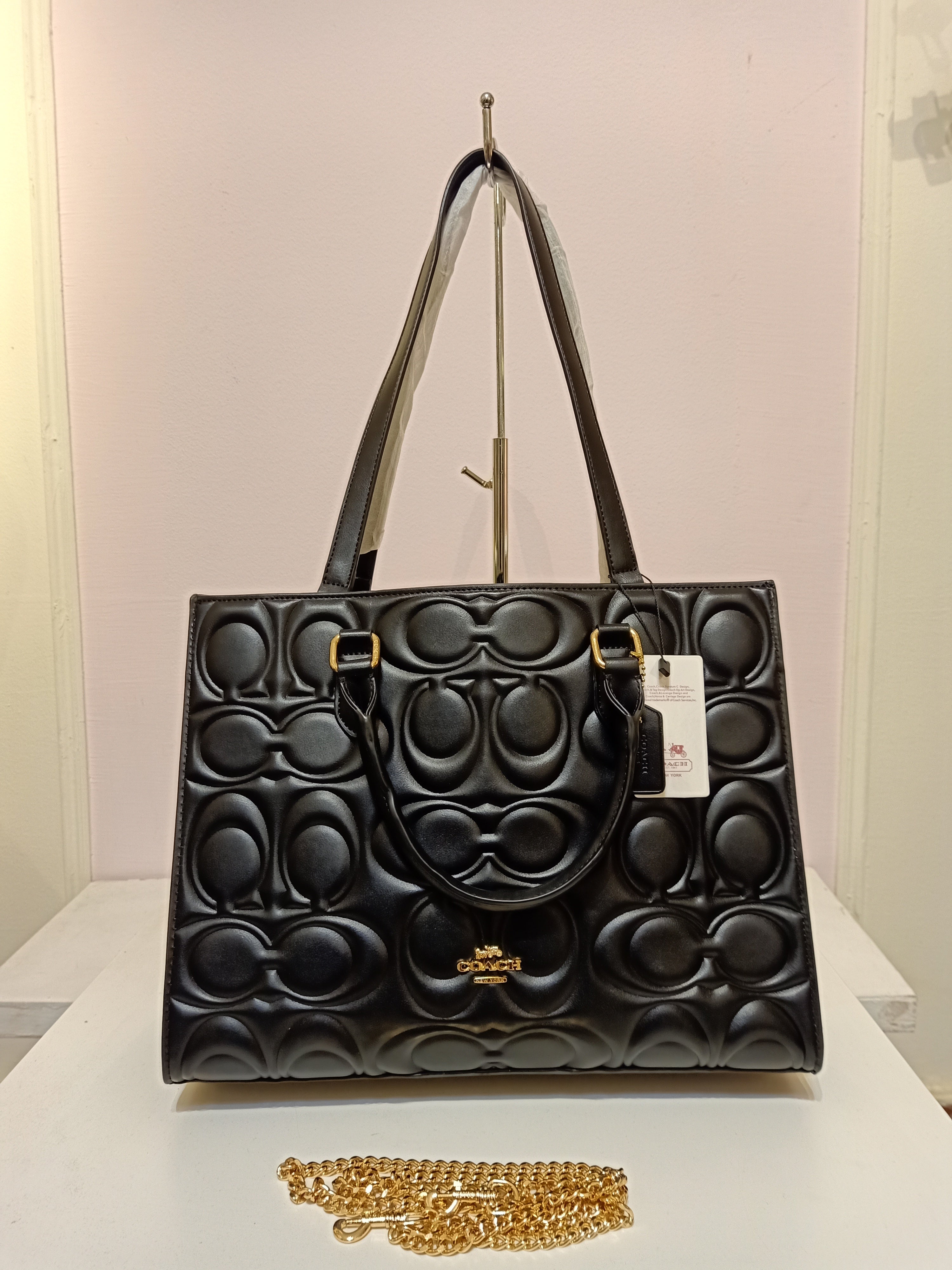 Coach tote bag in black