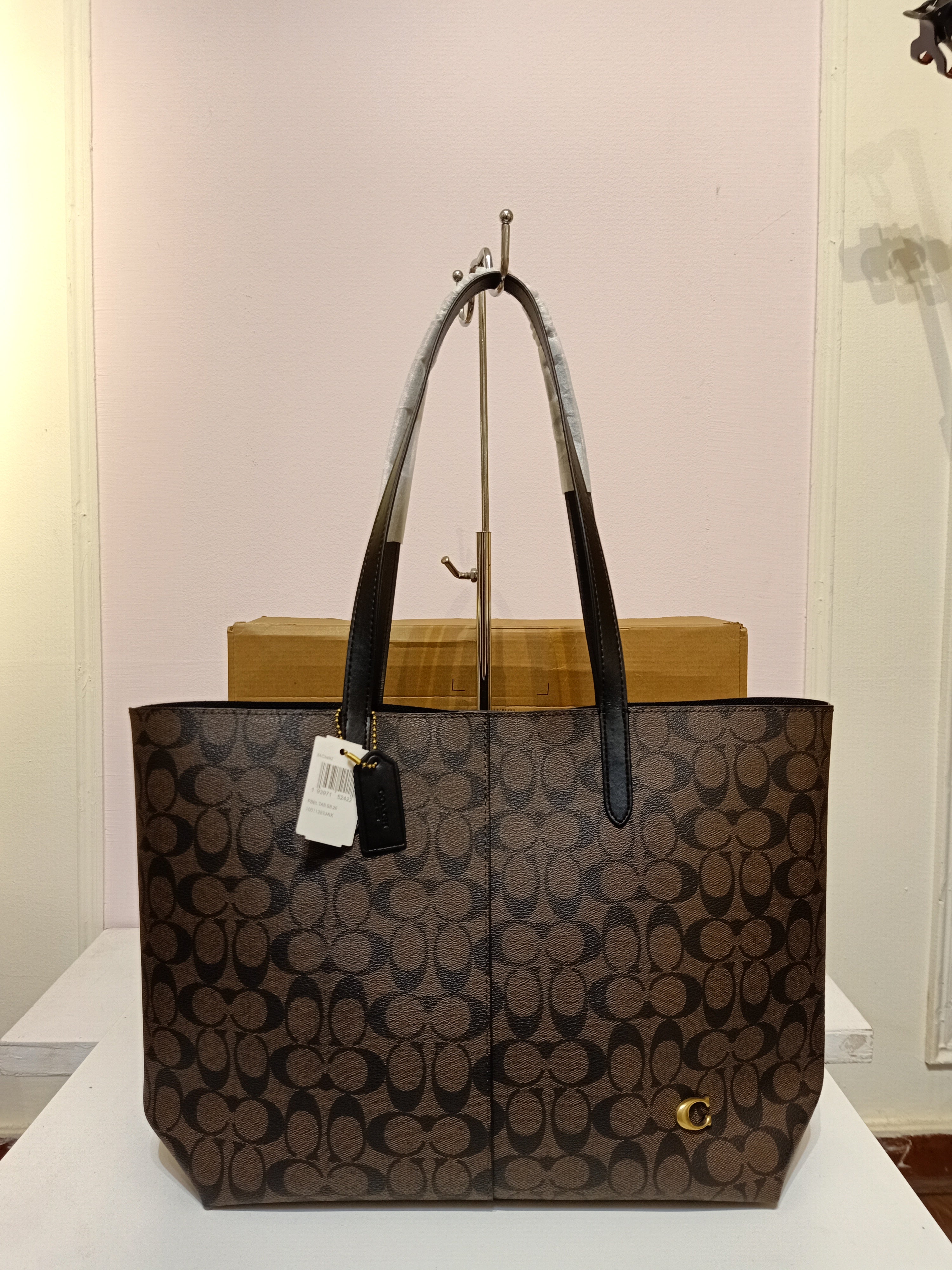 Coach tote bag in brown