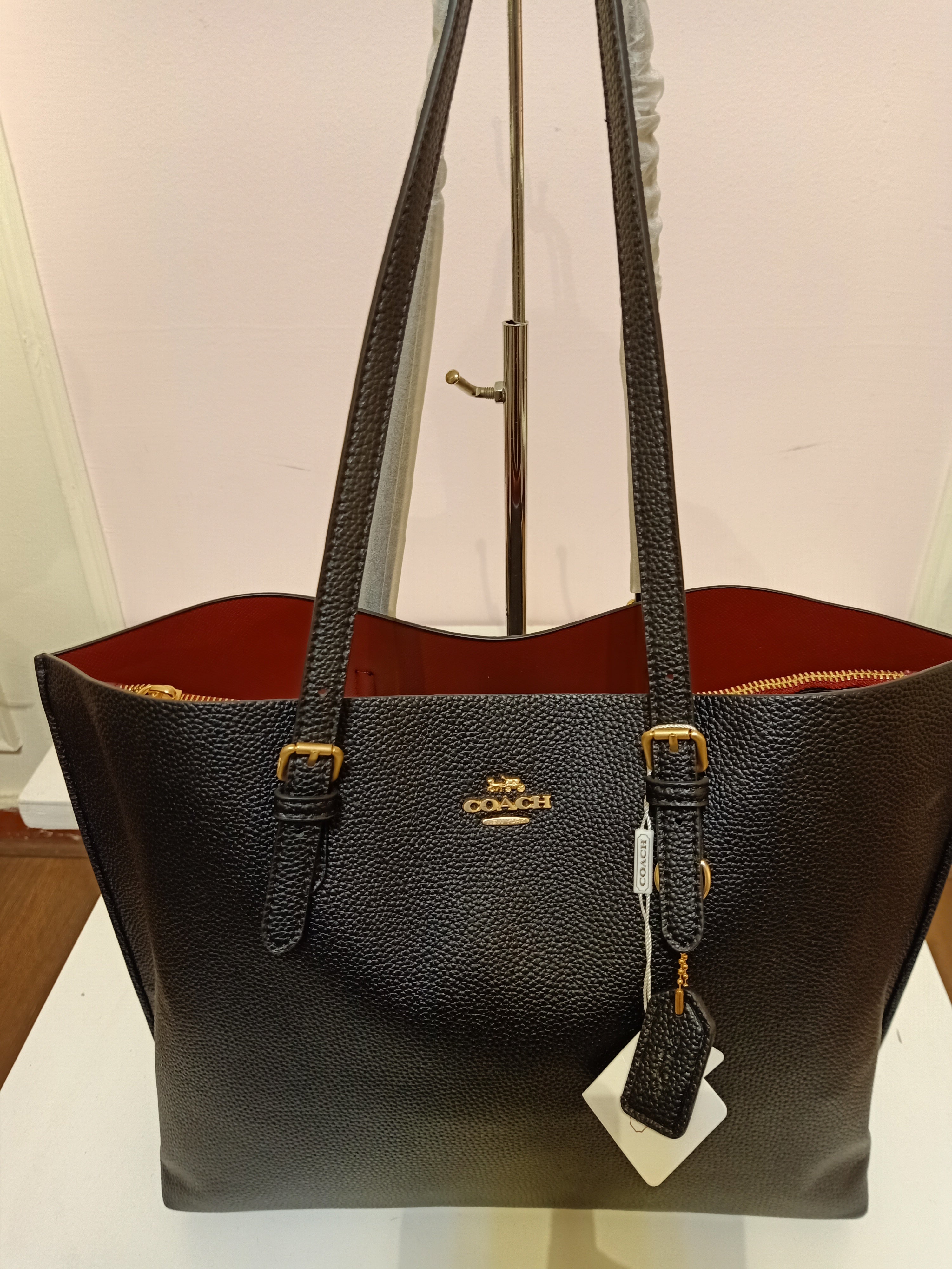 Coach tote bag in black