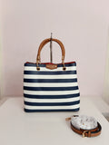 Aldo bag in blue-white-beige