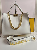 Fendi tote bag in white