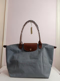 Longchamp large size in gray
