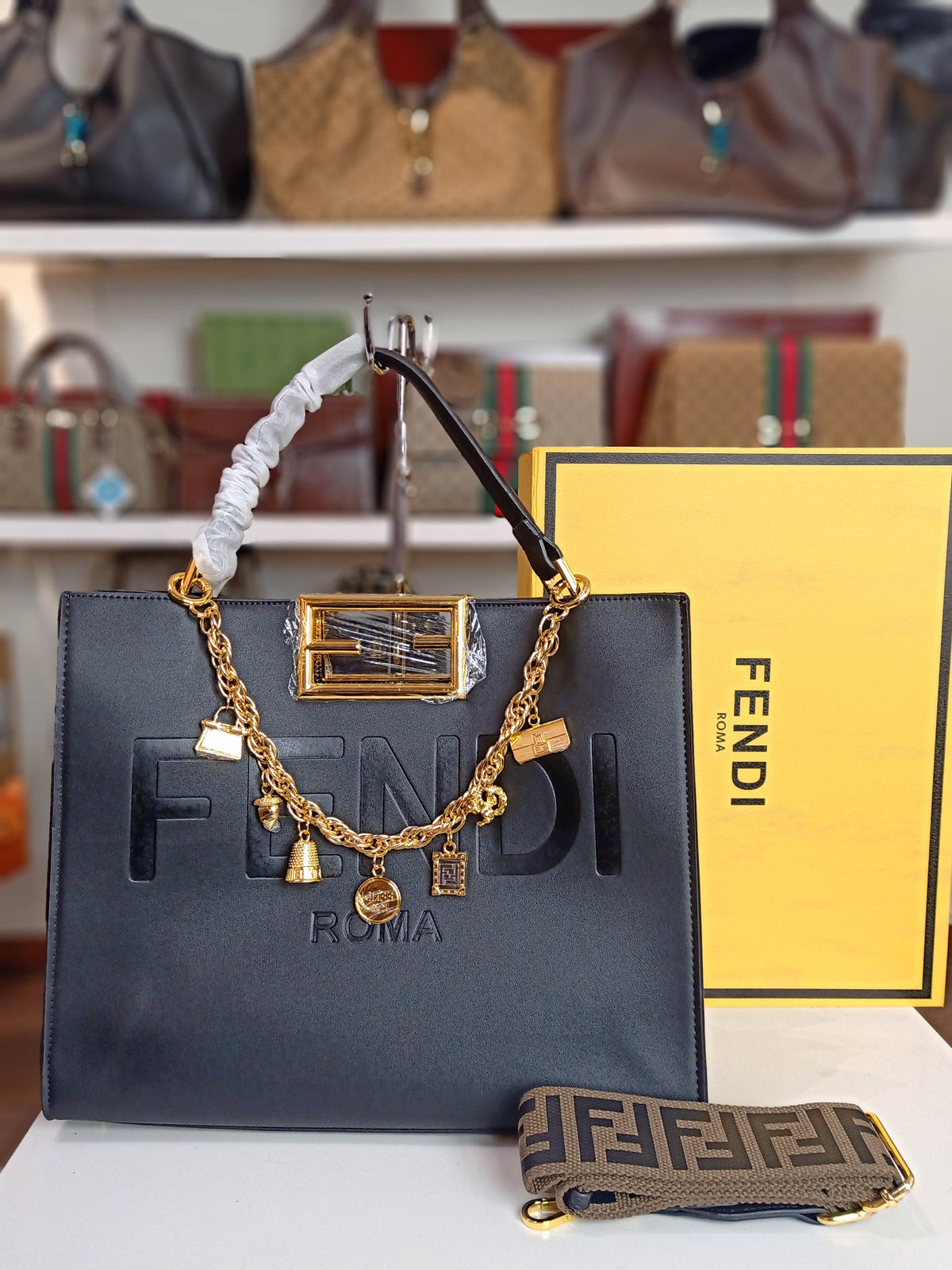 Fendi bag in black
