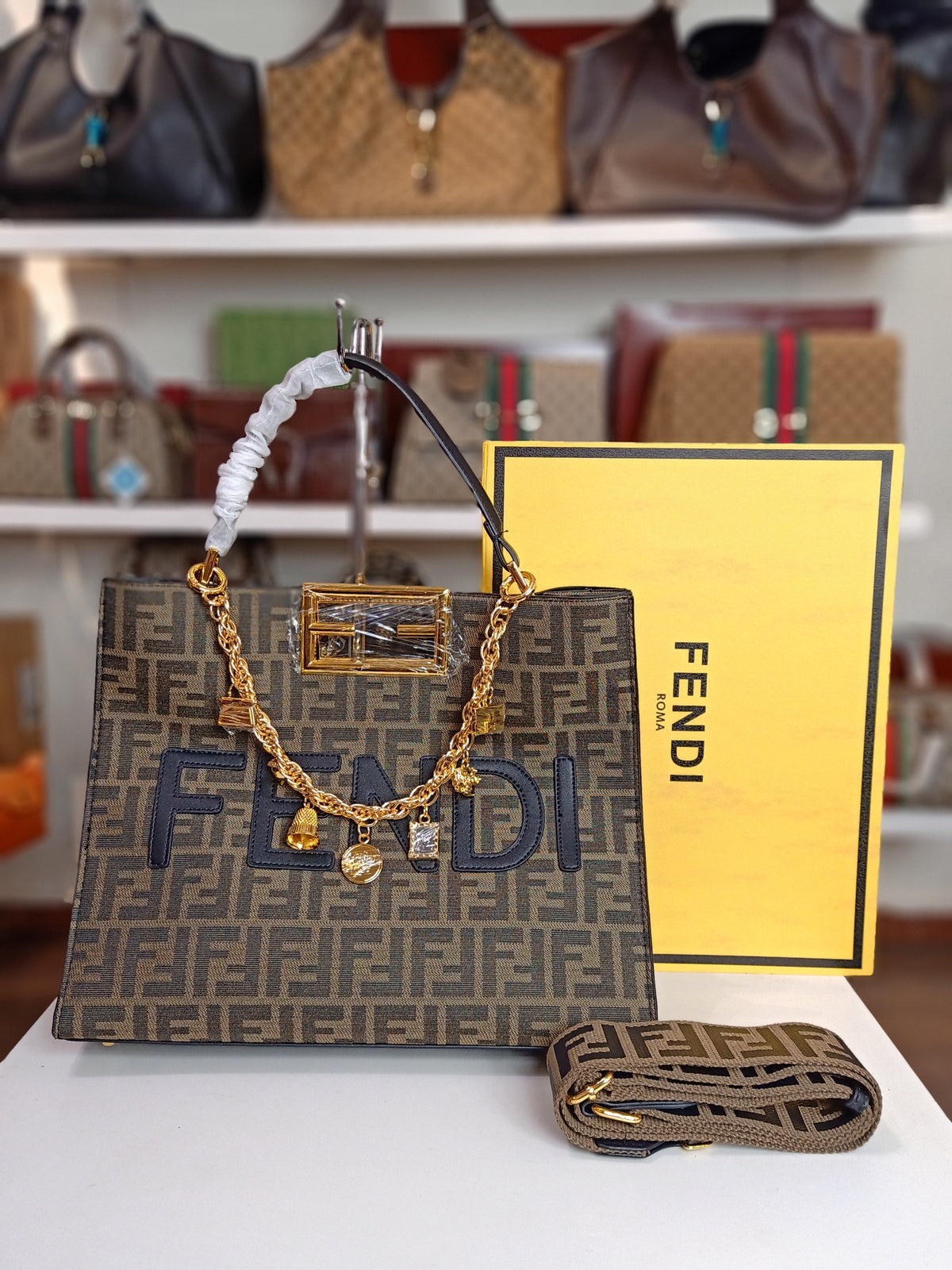 Fendi bag in brown