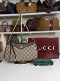 Gucci hand bag in brown
